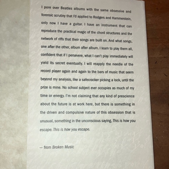 Sting 'Broken Music' Memoir Book - Picture 4 of 14